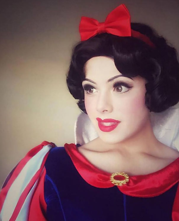 This Guy Can Transform Himself Into Any Disney Princess