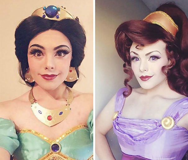 This Guy Can Transform Himself Into Any Disney Princess